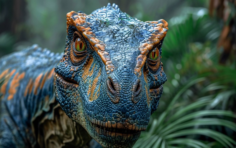 FIGURINE DECOR DE GATEAU Statue de tête de dinosaure réaliste décor