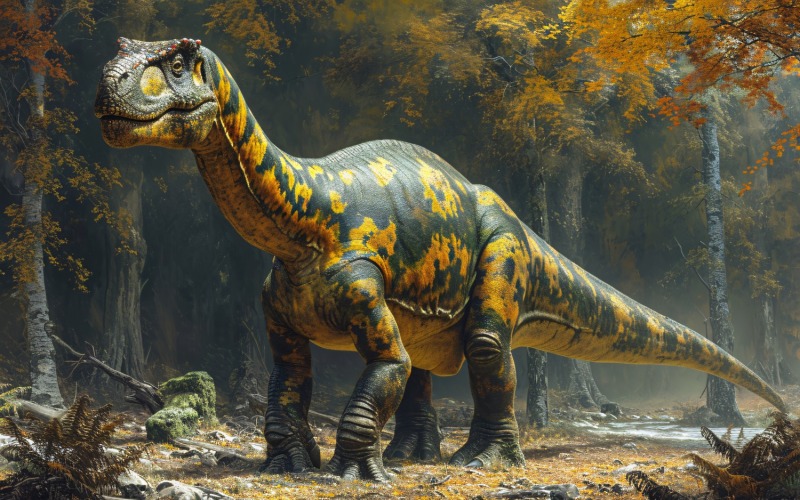 Plateosaurus Dinosaurie realistisk fotografering 4