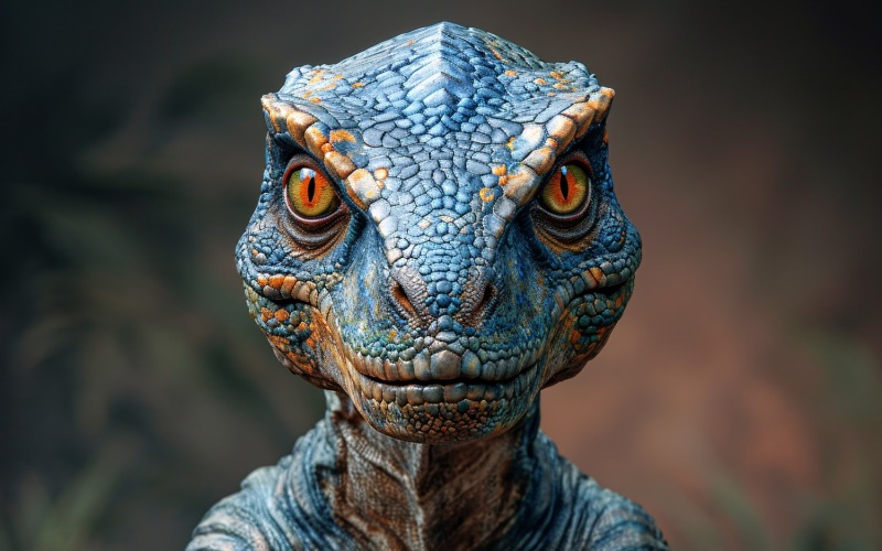 Fotografia realista de dinossauro Suchomimus 3