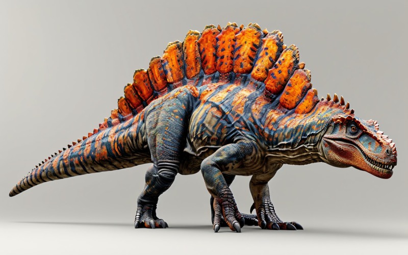 Spinosaurus Dinosaurus realistische fotografie 2.