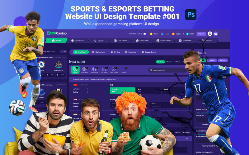 Sport- és Esportfogadási UI #001