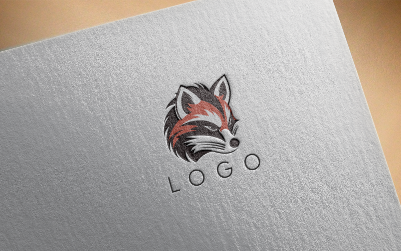 Logotipo de animal zorro 3-0537-23
