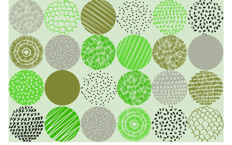 Kerek dekoráció Memphis Elements Seamles Patterns