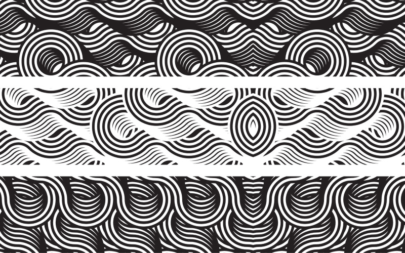 Retro lijnen abstracte patronen