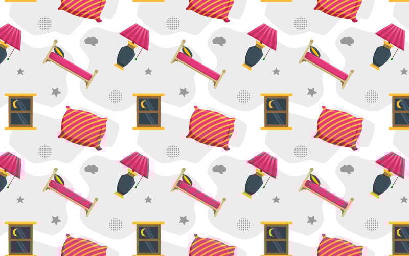 Uyku Dikişsiz Desen Tasarımı