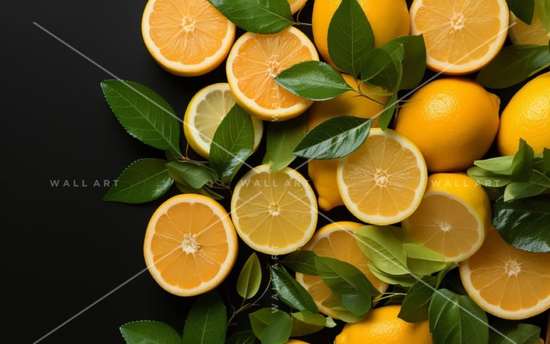 Citrus gyümölcsök háttérCitrus gyümölcsök sötét háttér 32 lakás