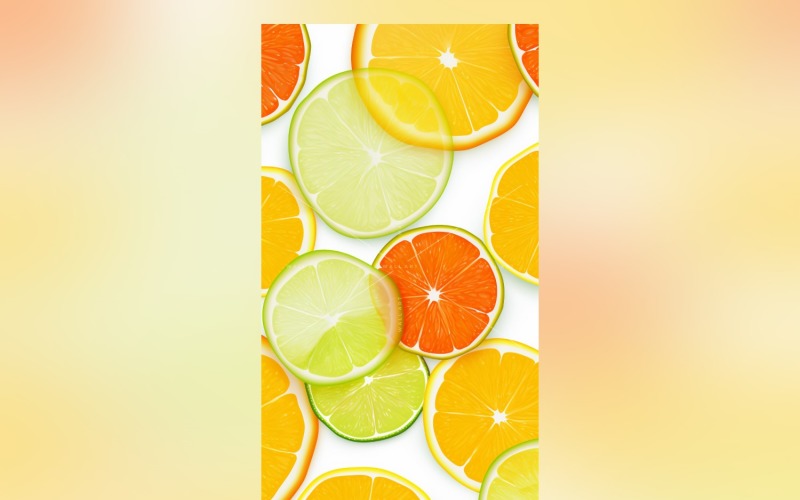 Zitrusfrüchte-Hintergrund flach auf weißem Hintergrund 85