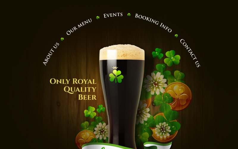 Pub Website-sjabloon