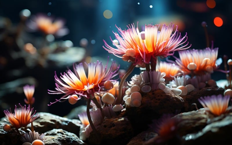 Podvodní křišťálové květiny rostlina Tapeta 35