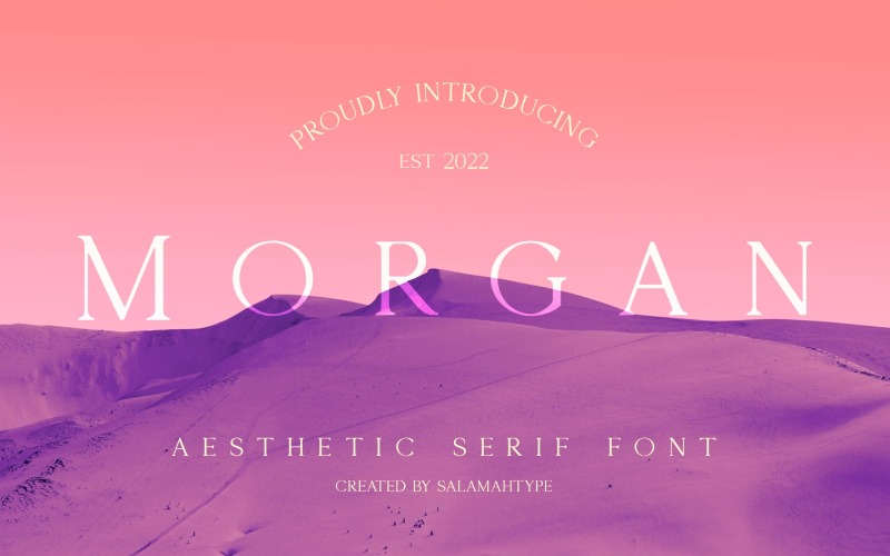 Morgan - Elegant Serif-lettertype