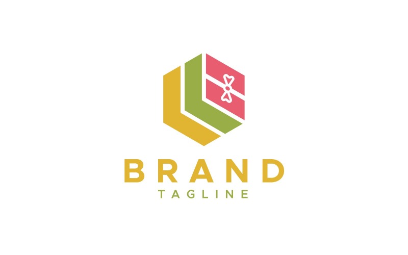 Presentask logotyp designmall