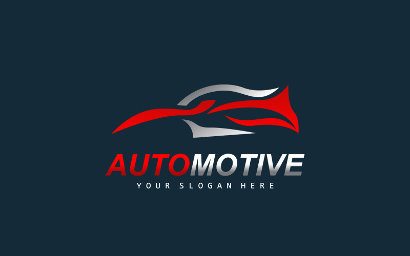 Auto Logo Automotive Reparatie Vector Design V6