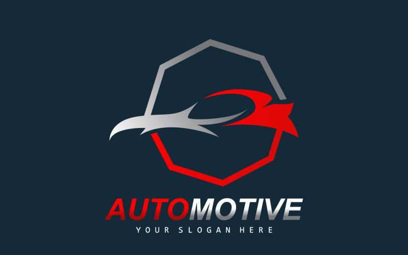 Auto-Logo, Kfz-Reparatur, Vektor-Design V9