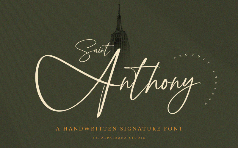 Santo Antônio - Fonte Manuscrita