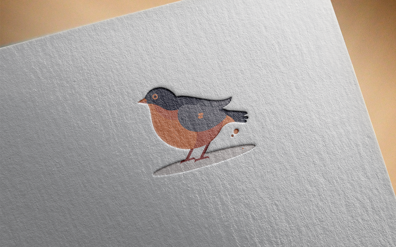 Bird Logo Vector 12-0342-23