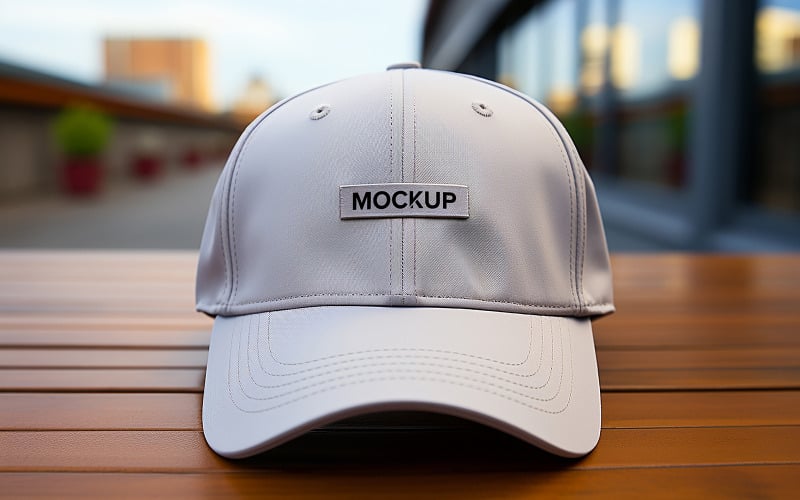 Cap mockup design template psd