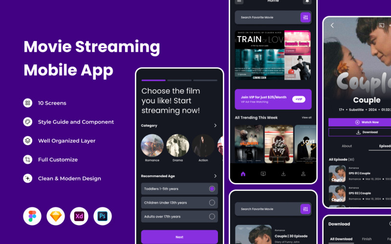 Vidmov – Mobile App zum Streamen von Filmen