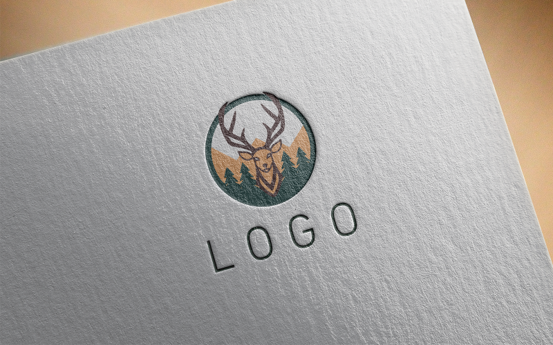 Eleganckie logo jelenia 3-066-23