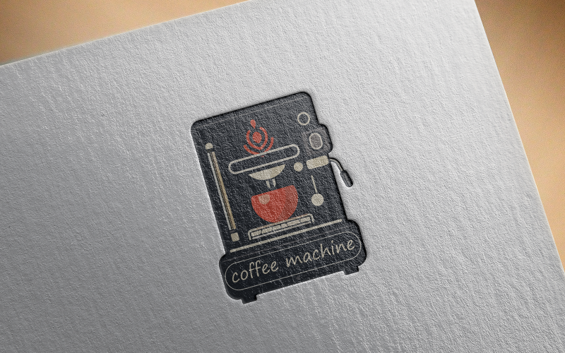 Ilustración de máquina de café 3-061-23