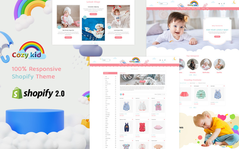 Cozykid - Responsief Shopify-thema