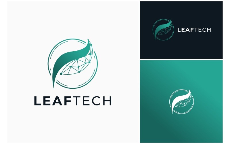 Leaf Technology Connection Logotyp