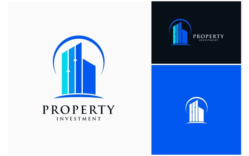 Logo aziendale di investimenti immobiliari