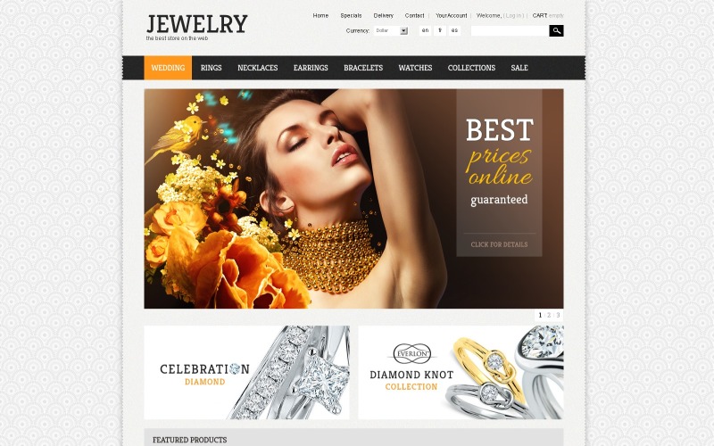Jewelry Theme PrestaShop Theme
