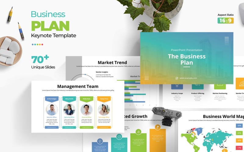 Business Plan Keynote Template 01