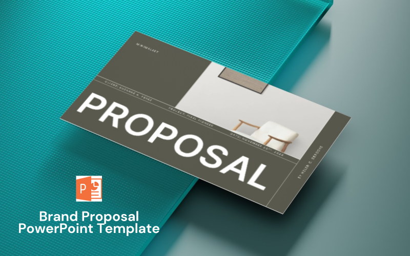 Minimalistyczny - szablon prezentacji propozycji