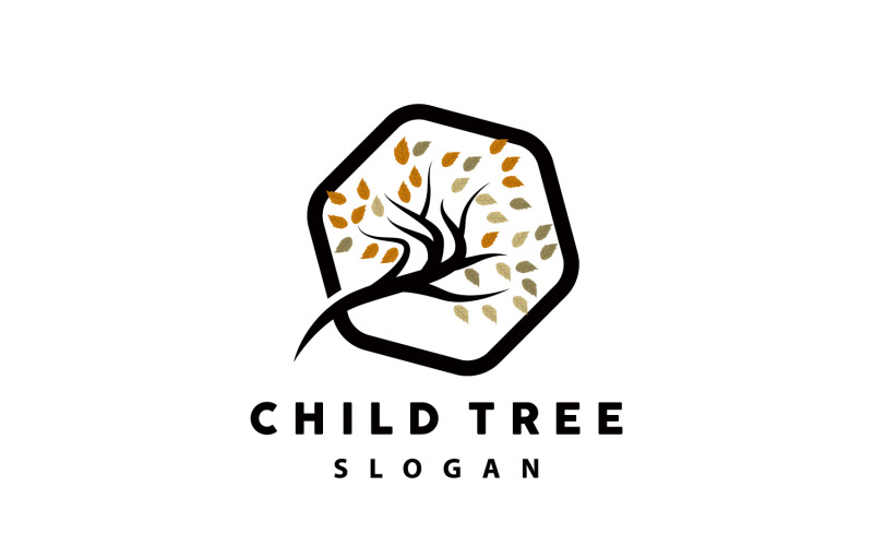 Albero Logo Life Design Parco giochi IllustrationV26