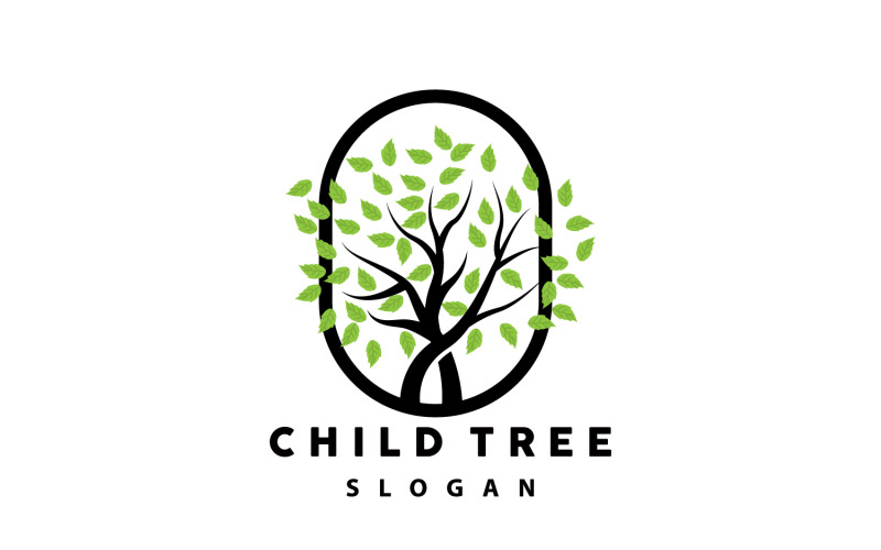 Tree Logo Life Design Playground IllustrationV13