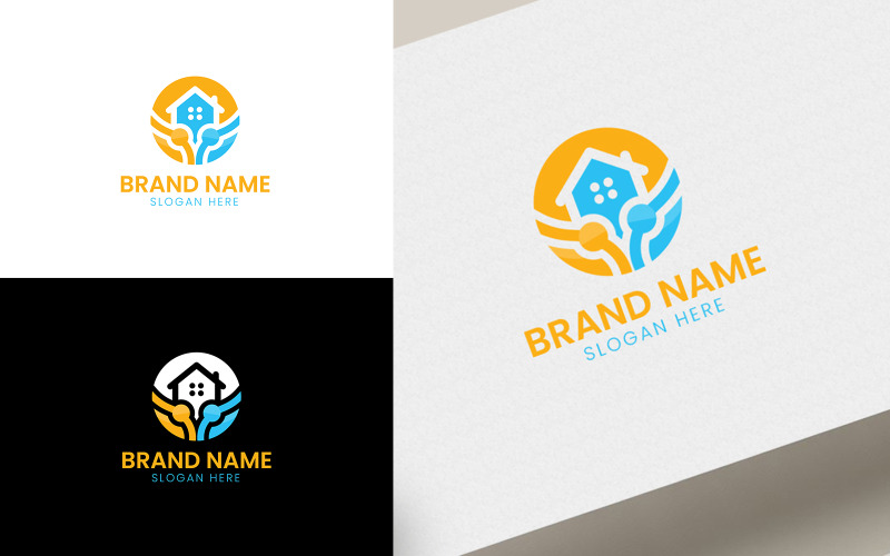 Logo abstrait de Home Connect