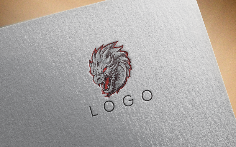 Zarif Ejderha Logosu 14-0404-23