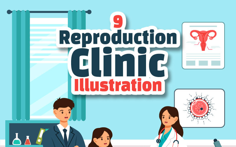 9 Illustratie van de reproductiekliniek