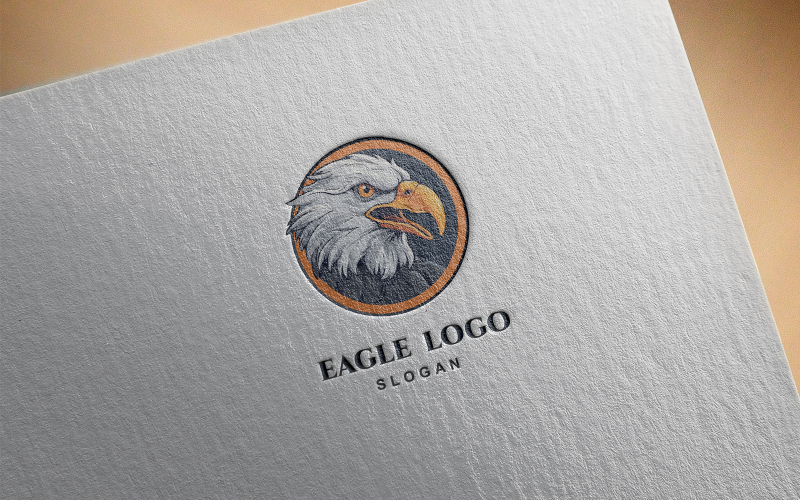 Logotipo elegante da águia 4-063-23
