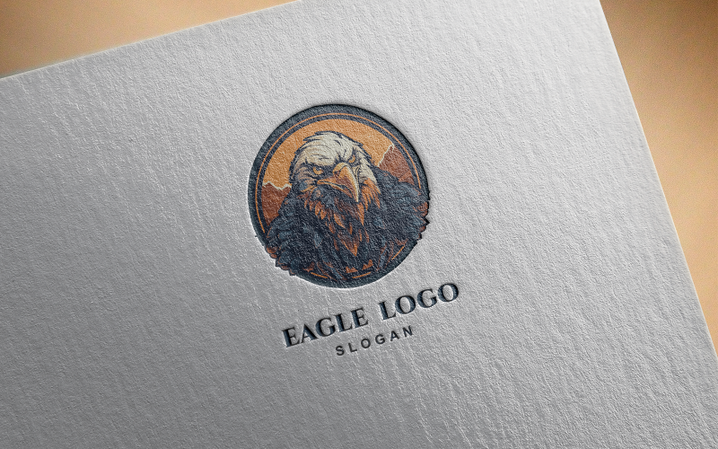 Logotipo elegante del águila 3-062-23