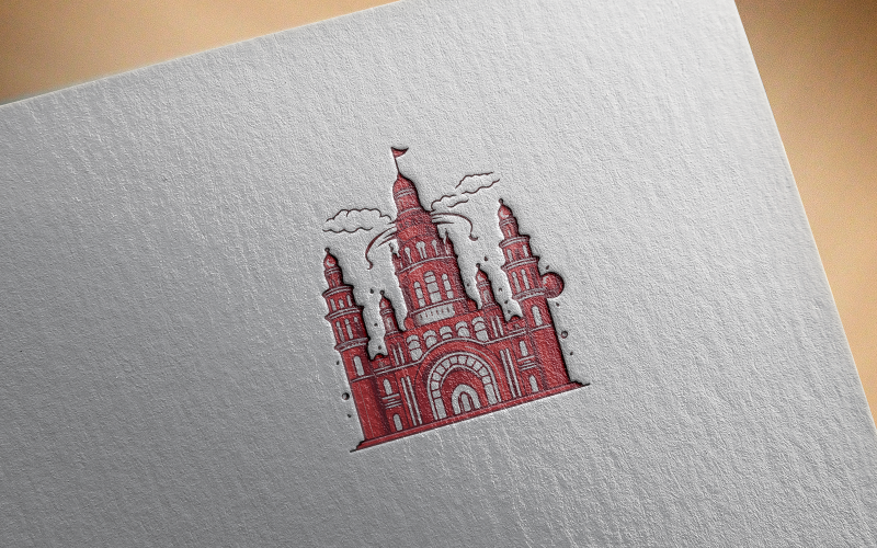 Vector de pegatina de castillo 2-0636-23