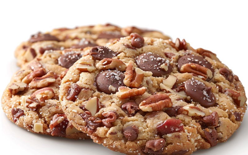 Biscotti con gocce di cioccolato Heap 03
