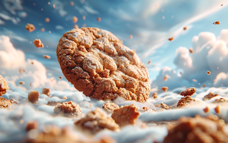 Biscotto Galleggiante Biscotti Volanti con Gocce di Cioccolato 97