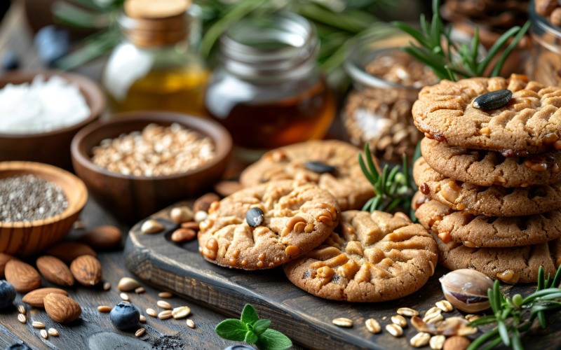Galletas con chispas de chocolate Montón 60