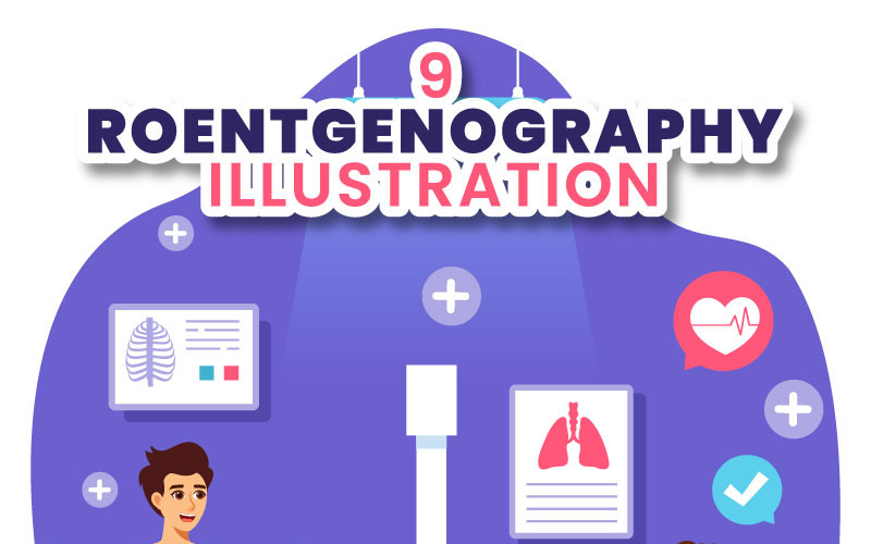 9 Ilustração de Roentgenografia