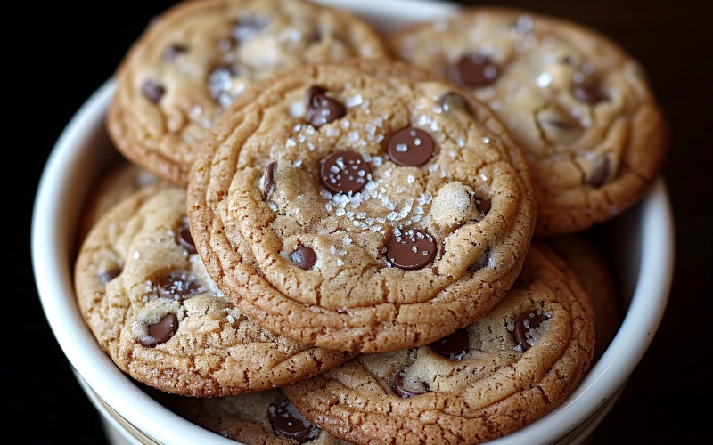 Chocoladekoekjes op een bord 148