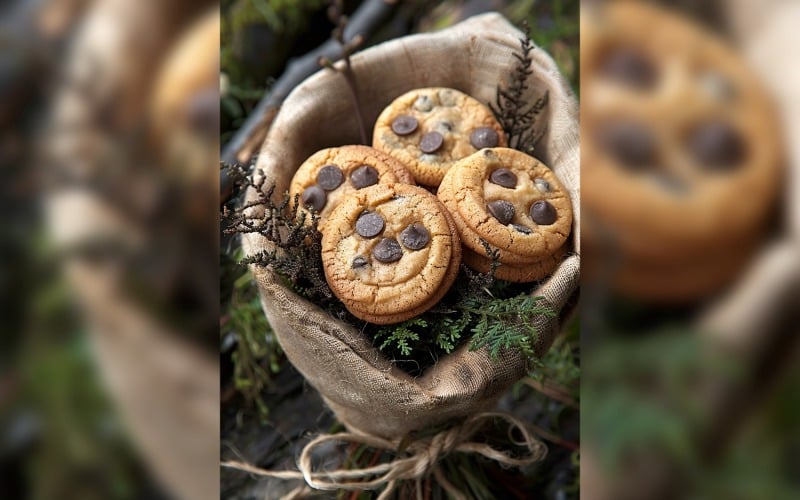 Chokladkakor i brun säck 38