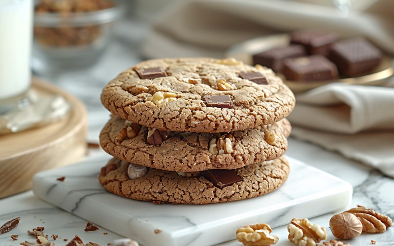 Fehér sütemény csokireszelékkel Cookie Heap 237