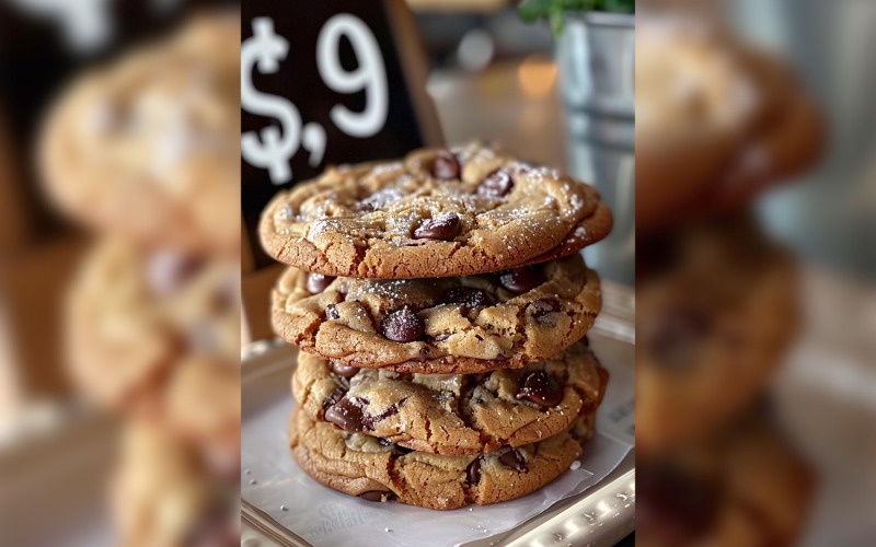 Chokladkakor på en bricka 146