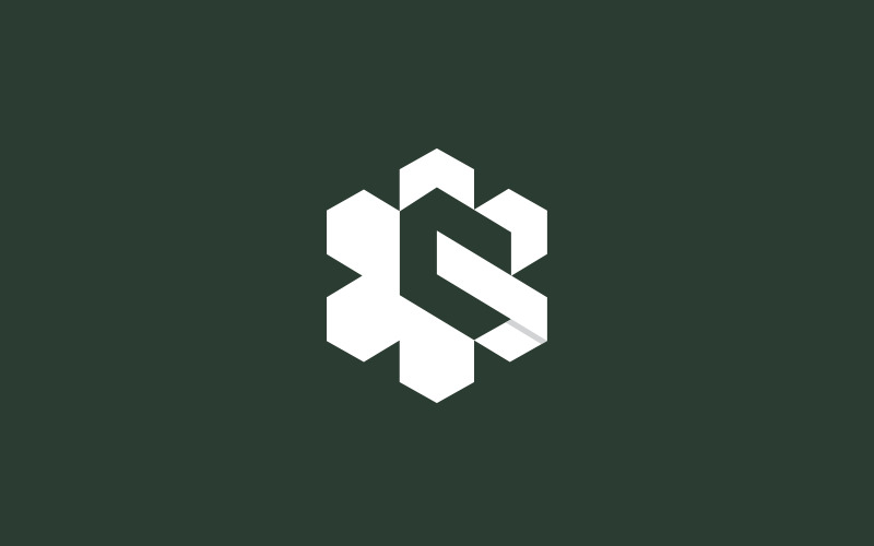 G-Buchstaben-Technologie-Logo-Design