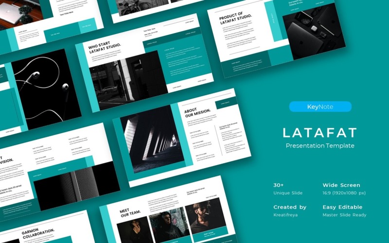 Latafat - Modello di presentazione per keynote aziendale