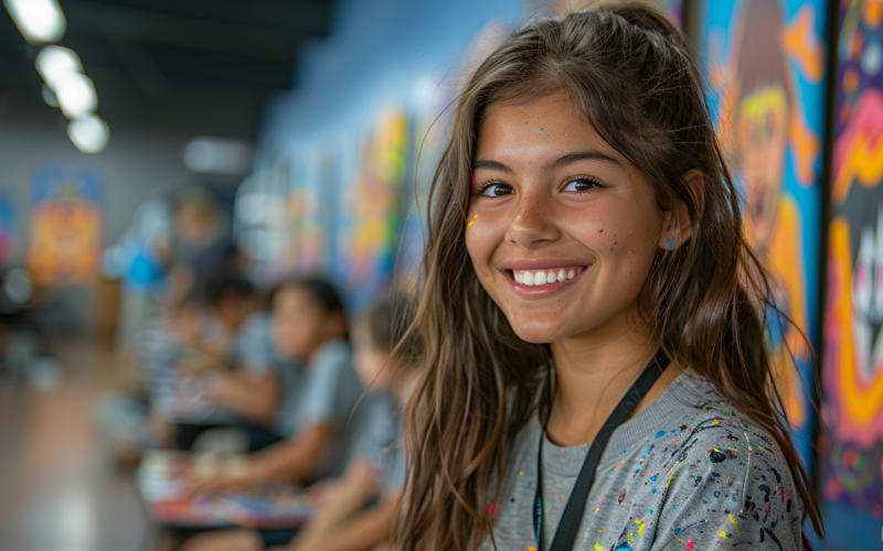 Crianças em ambientes de sala de aula Capacidade imaginativa dos alunos 68