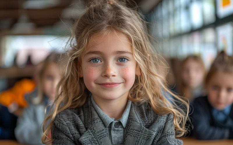 Enfants en classe Prouesses imaginatives des élèves 61