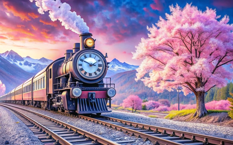Canlı Yayınımda Süper Zamanlı Tren